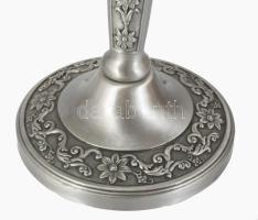 Háromágú ón gyertyatartó, m: 30 cm