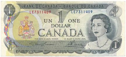 Kanada 1973. 1$ "LE7311409" T:F Canada 1973. 1 Dollar "LE7311409" C:F Krause 85.