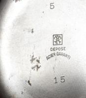 Chronométre Donven fém tokos zsebóra, kopással, működik, d: 46mm