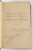 [Szemészet] Fischer, Johann Nepomuk: Klinischer Unterricht in der Augenheilkunde
Prag, 1832. Borros...