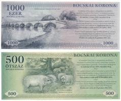 2012. Hajdúnánás 500K "Bocskai Korona - Kerecsensólyom" "007017" sorszámmal + 10...