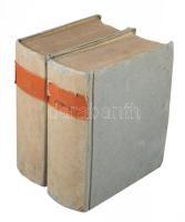 1832 Allgmeine Zeitung Januar - Dezember (teljes évfolyam két kötetbe kötve, újságszignettával) 1832...