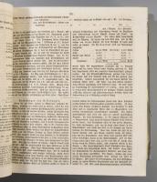 1832 Allgmeine Zeitung Januar - Dezember (teljes évfolyam két kötetbe kötve, újságszignettával) 1832...