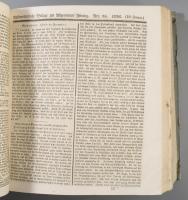 1832 Allgmeine Zeitung Januar - Dezember (teljes évfolyam két kötetbe kötve, újságszignettával) 1832...