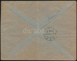 1920 Ajánlott levél 8 db bélyeggel / Registered cover "MOHÁCS"