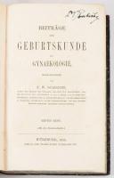 [Szülészet] Scanzoni, F. W.. Beitrage zur Geburtskunde un Gynaekologie. Wurzburg, 1853. Stahelschen ...