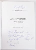 Virgil Pop: Armenopolis, oras baroc. [Szamosújvár, a barokk város.] A szerző által dedikált példány!...