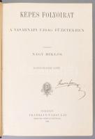 1898 Képes Folyóirat. XXIV. kötet. (1898. II. félév.) A Vasárnapi Ujság füzetekben. Szerk.: Nagy Miklós. Bp., 1898, Franklin, VIII+792 p. Kihajtható táblákkal, gazdag képanyaggal illusztrált. Átkötött félvászon-kötés, kopott borítóval, sérült gerinccel.