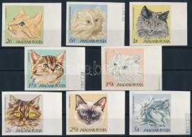 1968 Macskák ívszéli vágott sor (8.000)