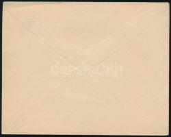 1920 Budapest helyi levél 8 klf bélyeggel