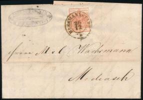 1853 3kr levélen / on cover "HERMANNSTADT"