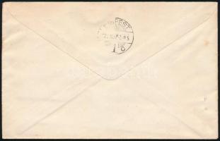 1926 Ajánlott levél 2.500K és 16f vegyes bérmentesítéssel / Registered cover with mixed franking