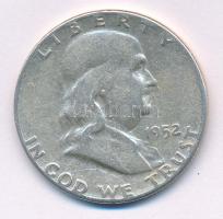 Amerikai Egyesült Államok 1952. 1/2$ Ag "Franklin" T:VF USA 1952. 1/2 Dollar Ag "Franklin" C:VF Krause KM#199