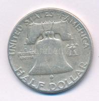 Amerikai Egyesült Államok 1952. 1/2$ Ag "Franklin" T:VF
USA 1952. 1/2 Dollar Ag "Fra...