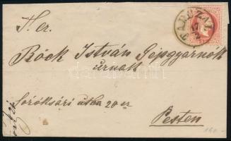 1868 5kr levélen / on cover "TARCZAL"