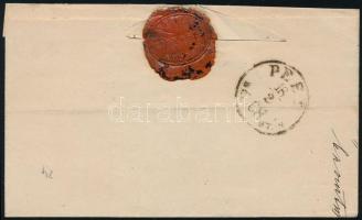 1868 5kr levélen / on cover "TARCZAL"