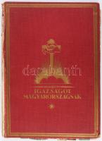 1928 Igazságot Magyarországnak! Trianon kegyetlen tévedései. A Pesti Hírlap ötvenéves fennállása alkalmából. Irredenta emlékkiadvány, fekete-fehér és színes képekkel, Dr. Légrády Ottó, a Pesti Hírlap főszerkesztője bevezető írásával. [Bp., Légrády-ny.], (2)+150 p. Sérült, hiányos vászonkötés, benne a papírborító maradékával.