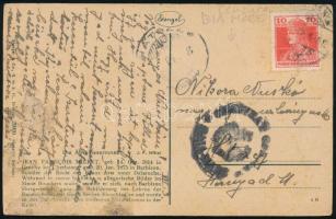 ~1919 Cenzúrázott képeslap / Censored postcard