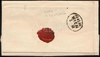 1867 5kr levélen / on cover "OEDENBURG"