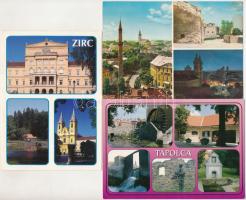 50 db MODERN magyar város képeslap / 50 modern Hungarian town postcards