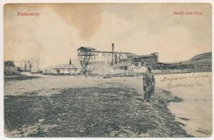 1907 Badacsony, Badacsonytomaj; Bazaltzúzó telep. Mérei Ignác kiadása (EB)