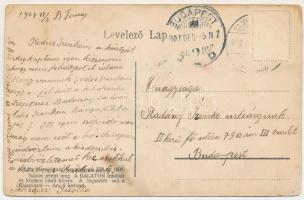 1907 Badacsony, Badacsonytomaj; Bazaltzúzó telep. Mérei Ignác kiadása (EB)