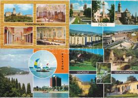 50 db MODERN magyar város képeslap / 50 modern Hungarian town postcards