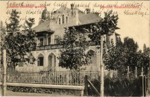 1912 Balatonföldvár, Csesznák altábornagy nyaralója, villa. Gerendai Gyula kiadása