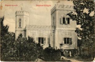 Balatonvilágos, Magyary nyaraló, villa. Schäffer Ármin felvétele (EB)