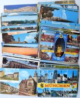 100 db MODERN külföldi város képeslap / 100 modern foreign town postcards