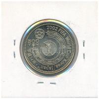 Japán 2002. 500Y Ni-sárgaréz "2002-es Labdarúgó Világbajnokság Korea-Japán / Európa és Afrika" T:UNC Japan 2002. 500 Yen Ni-Brass "2002 FIFA World Cup Korea-Japan / Europe and Africa" C:UNC Krause Y#126