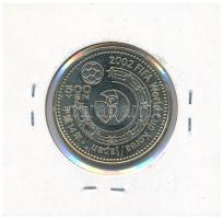 Japán 2002. 500Y Ni-sárgaréz "2002-es Labdarúgó Világbajnokság Korea-Japán / Észak- és Dél-Amerika" T:UNC Japan 2002. 500 Yen Ni-Brass "2002 FIFA World Cup Korea-Japan / North and South America" C:UNC Krause Y#128