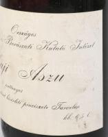 1963 Tokaji Aszú, 5 puttonyos, Tarcal, Országos Szőlészeti és Borászati Kutatóintézet, bontatlan pal...