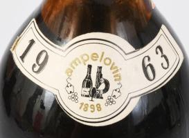 1963 Tokaji Aszú, 5 puttonyos, Tarcal, Országos Szőlészeti és Borászati Kutatóintézet, bontatlan pal...