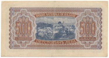 Bulgária 1943. 500L "271616" T:F
Bulgaria 1943. 500 Leva "271616" C:F
Krause 6...