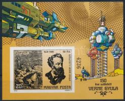 1978 Fantasztikum az űrkutatásban - Verne vágott blokk (5.000)