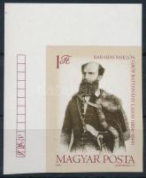 1981 Gróf Batthyány Lajos (I.) ívsarki vágott bélyeg