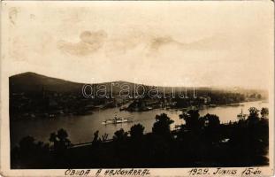 1929 Budapest III. Óbuda a hajógyárral. photo (fl)