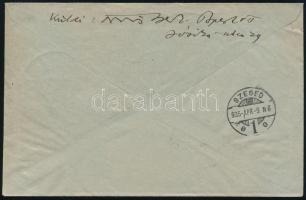 1935 II. Rákóczi Ferenc sor ajánlott FDC-n / Mi 517-521 on registered FDC