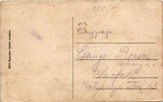 Budakeszi, Erdő utca, Rapolder István üzlete és saját kiadása (fl)