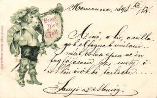 1898 German Patriotic Propaganda litho