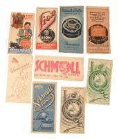 10 darab régi számolócédula