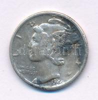 Amerikai Egyesült Államok 1944. 1d (10c) Ag "Mercury" T:VF patina
USA 1944. 1 Dime (10 Ce...