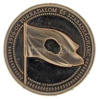 Szlávics László Ifj. (1959-) 2016. "1956-os forradalom és szabadságharc 60. évfordulójára" kétoldalas bronz emlékérem (36mm) T:AU (eredetileg PP), kis ph.