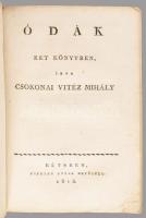 Csokonai Vitéz Mihály poétai munkái. I-IV. kötet. Kiadta Márton Jósef. [Első összkiadás.]
I. kötet:...