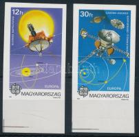 1991 Europa CEPT: Európa az űrben ívszéli vágott sor