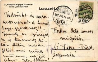 1907 Budapest XII. Zugliget, Freund Vilmos nyaralója, villa. A "Budapest-Zugliget és vidéke&quo...