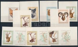 1966 Trófeák vágott sor (5.500)