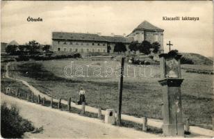 Budapest III. Óbuda, Schmidt kastély (Kiscelli laktanya, ma múzeum). Kohn és Grünhut kiadása (EB)
