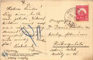 1928 Csopak, Csopak-Balatonkövesd megállóhely, vasútállomás. Balatonkövesdi és Csopaki Hangya szövet...